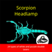 New Model Scorpion Ultra-High Power Long-Range White Headlamp Head-Mounted Dual Strong Light Outdoor Fishing_maomaolike.com