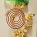 Gourd Copper Plated Coil Stick Burner Seat Home Ceremony Sandalwood Stand Incense Holder_maomaolike.com