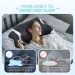 Ergonomic Memory Foam Butterfly Neck Pillow C-Shaped Adjustable Dual Height Transparent Cover Support For_maomaolike.com