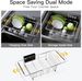 JASIWAY Dish Drying Rack In Sink, Dish Drainer With Cup And Utensil Holder_maomaolike.com