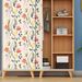plant Leaves Flowers Birds Removable Decorative Waterproof Wallpaper_maomaolike.com