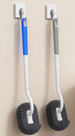 Long Handle No Dead Angle Cleaning Bathroom Wall-Mounted Toilet Brush_maomaolike.com
