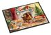 Dachshund Christmas Cookies Doormat Front Door Mat Indoor Outdoor Rugs For Entryway, Non Slip Washable Low Pile, 24H X 36W_maomaolike.com