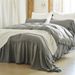 Home Furniture Solid Color Mermaid Princess Style Bedding Three Piece Bedding Set_maomaolike.com