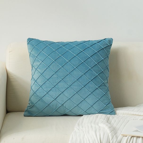 Home Garden Sofa Cushion Cover Without Core Dutch Velvet Modern Simple Home Sofa Diamond Lattice Pillow Cover_maomaolike.com