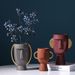 Nordic Style Head Ceramic Vase Creative Simple Modern Home Decor Craft Soft Decoration Ornament_maomaolike.com