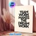 Teamwork Motivational Quote Painting Poster, Minimalist Bold Typographic Poster, Inspirational Message To Boost Team Morale, Ideal For Office And_maomaolike.com