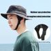 Hot Sale Wide-Brimmed Visor Foldable Hiking Fishing Men'S And Women'S Upf50+ Surf Sun Protection Neck Fisherman Hat_maomaolike.com