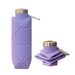 LUSQI 700ml Travel Outdoor Sports Silicone Folding Rhombus Bottle Portable Drop-Proof Water Steel Lid Telescopic Cup_maomaolike.com