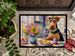 Decorating Easter Airedale Terrier Doormat Front Door Mat Indoor Outdoor Rugs For Entryway, Non Slip Washable Low Pile, 24H X 36W_maomaolike.com