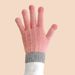 Touch screen gloves winter plus velvet thick warm cold proof knitted gloves outdoor fashion wool split finger gloves for women_maomaolike.com