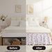 Elastic Fitted Skirt With Anti-Slip Design - Deep Pocket Bed Ruffle For Mattress Protection (Queen/King Size_maomaolike.com