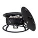 VEVOR Propane Fire Pit 24' Outdoor Portable Gas Fire Pit For Heating 58000 BTU_maomaolike.com