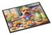 Decorating Easter Norfolk Terrier Doormat Front Door Mat Indoor Outdoor Rugs For Entryway, Non Slip Washable Low Pile, 24H X 36W_maomaolike.com