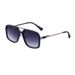 Retro square frame sunglasses male outdoor driving UV protective sunglasses male_maomaolike.com