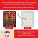 German Shepherd Holiday Christmas Porcelain Ornament Christmas Tree Hanging Decorations For Home Christmas Holiday, Rectangle, Gift, Multicolor_maomaolike.com