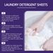 Jakehoe Laundry Detergent Gently Cleans Clothes Decontamination Long-Lasting Fragrance Cleaning Laundry Bubble Paper_maomaolike.com