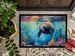 Manatee Doormat Front Door Mat Indoor Outdoor Rugs For Entryway, Non Slip Washable Low Pile, 24H X 36W_maomaolike.com