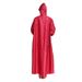 Heavy Duty Raincoat Ivory | Waterproof PVC Hooded Jacket Entryway Outdoor - 860_maomaolike.com