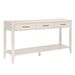 High-Quality Entryway Console Table With Vertical Stripe Drawers, Long Legs,Suitable For Entryway, Hallway, Living Room, Foyer, Corridor_maomaolike.com