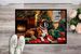 Boxer Cozy Christmas Doormat Front Door Mat Indoor Outdoor Rugs For Entryway, Non Slip Washable Low Pile, 24H X 36W_maomaolike.com