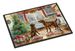Chesapeake Bay Retriever Christmas Cookies Doormat Front Door Mat Indoor Outdoor Rugs For Entryway, Non Slip Washable Low Pile, 24H X 36W_maomaolike.com