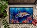 Dolphin Doormat Front Door Mat Indoor Outdoor Rugs For Entryway, Non Slip Washable Low Pile, 24H X 36W_maomaolike.com