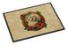 Coton De Tulear Christmas Flowers Doormat Front Door Mat Indoor Outdoor Rugs For Entryway, Non Slip Washable Low Pile, 24H X 36W_maomaolike.com
