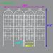 4 Pack Metal Garden Trellis 71" X 19.7" Rustproof Trellis For Climbing Plants Outdoor Flower Support Cream White_maomaolike.com