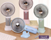 Popular Cream-colored Handheld With Phone Holder, Five-speed Wind Settings, USB Rechargeable, Portable Fan For Students_maomaolike.com