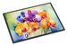 Orchids In Watercolor Doormat Front Door Mat Indoor Outdoor Rugs For Entryway, Non Slip Washable Low Pile, 24H X 36W_maomaolike.com