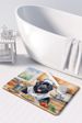 Newfoundland The Chef Memory Foam Kitchen Mat Machine Washable Anti-Fatigue Mat Cushion Comfort Bath Mat Or Kitchen Rug_maomaolike.com