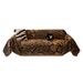 Vintage Chenille Leopard Print Cover Throw Soft Thick Textured Fabric For 3-Seater Couch - French Style Thickened Sofa_maomaolike.com