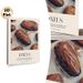 Dates Themed Painting Poster, Rich Textured Impasto Oil Painting Poster, Showcases Revered Sunnah Food, Ideal For Kitchen And Dining Room Wall Decor_maomaolike.com
