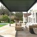 Pergola,Manual Louvered Canopy Shutter, Multi-Function Sunshade Blinds For Patio, Balcony_maomaolike.com