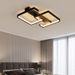 Nordic Remote Control Lights Modern Bedroom Light 220v Living Room Black Dimmable Led Ceiling Lamps Lighting_maomaolike.com