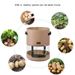 7/10 Gallon Potato Grow Bag Felt Non-woven Fabric Garden Potato Pot Greenhouse Vegetable Growing Bags With 360° Visualization_maomaolike.com