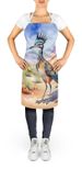 New Mexico Greater Roadrunner Apron Cooking Kitchen Server Baking Crafts Gardening For Adult Women Men, Unisex, Large, Multicolor_maomaolike.com