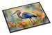Blue Heron Doormat Front Door Mat Indoor Outdoor Rugs For Entryway, Non Slip Washable Low Pile, 24H X 36W_maomaolike.com