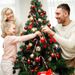 Cane Acrylic Tree Pendant Christmas Cane Hanging New Year Christmas Party Home Decoration Gift_maomaolike.com