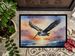 Pelican Fyling At Sunrise Doormat Front Door Mat Indoor Outdoor Rugs For Entryway, Non Slip Washable Low Pile, 24H X 36W_maomaolike.com