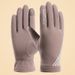 Autumn and winter men's warm fleece gloves autumn and winter outdoor cycling motorcycle windproof and rainproof thickened driving to keep warm_maomaolike.com