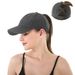 Hot Sale Quick Dry Ponytail Baseball Caps Women Criss Cross Messy Bun Snapback Hat Ponycap Trucker Hats Adjustable Outdoor Sports_maomaolike.com