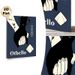 Othello Themed Painting Poster, Stylized Contrasting Hands, Floral Vine & Envelope Illustration Poster, Thought-provoking Literary Quote Design For_maomaolike.com