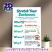 Stretch Your Sentences Painting Poster, Colorful Cartoon-style Educational Poster, Teaches Sentence Expansion Via 5W Questions, Suitable For Classroom_maomaolike.com