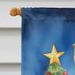 American Hairless Terrier Christmas Reindeer House Flag Large Porch Sleeve Pole Decorative Outside Yard Banner Artwork Wall Hanging, Polyester, House Size, Multicolor_maomaolike.com