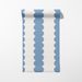 Sweet And Playful Scallop Stripe Simple Wallpaper For Children's Rooms, Self-adhesive Mural, A Popular Export Product_maomaolike.com